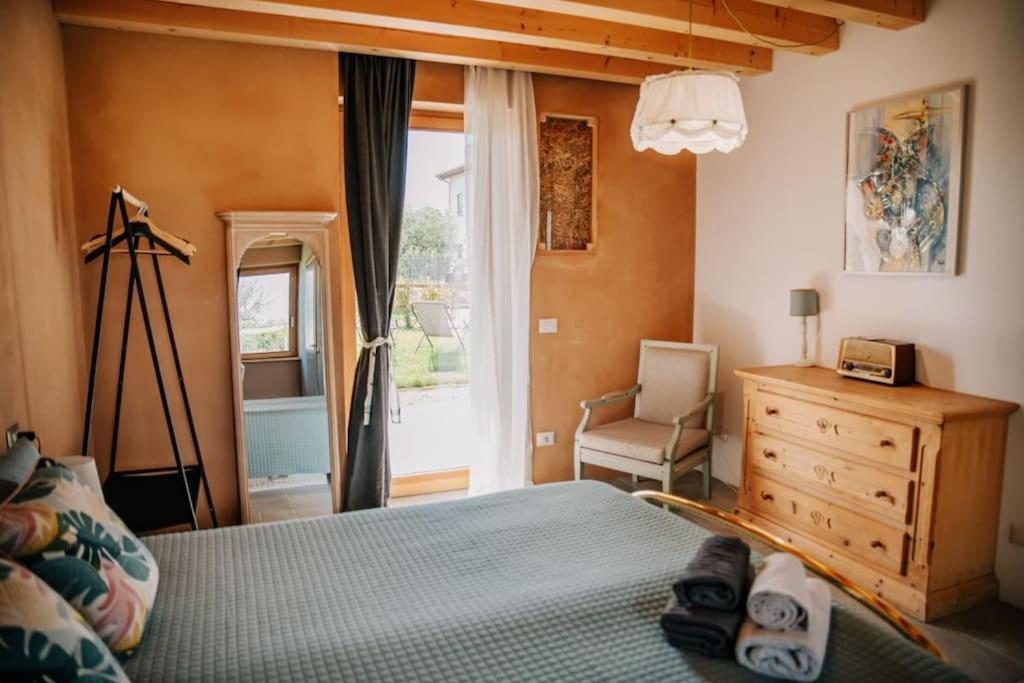 Country Apartment, Near Bardolino And Lazise Calmasino Exterior photo